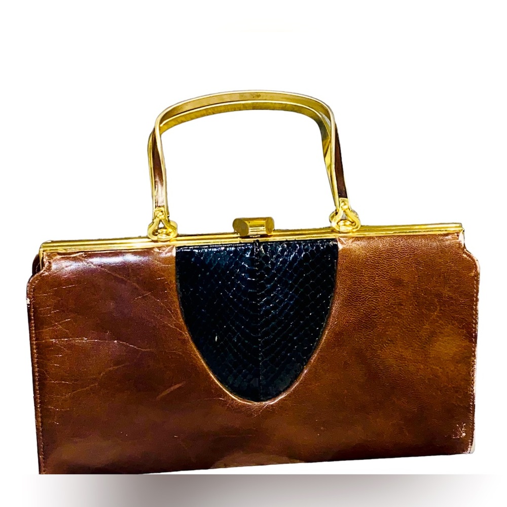 Vintage Brown Purse Made Expressly for Mademoiselle